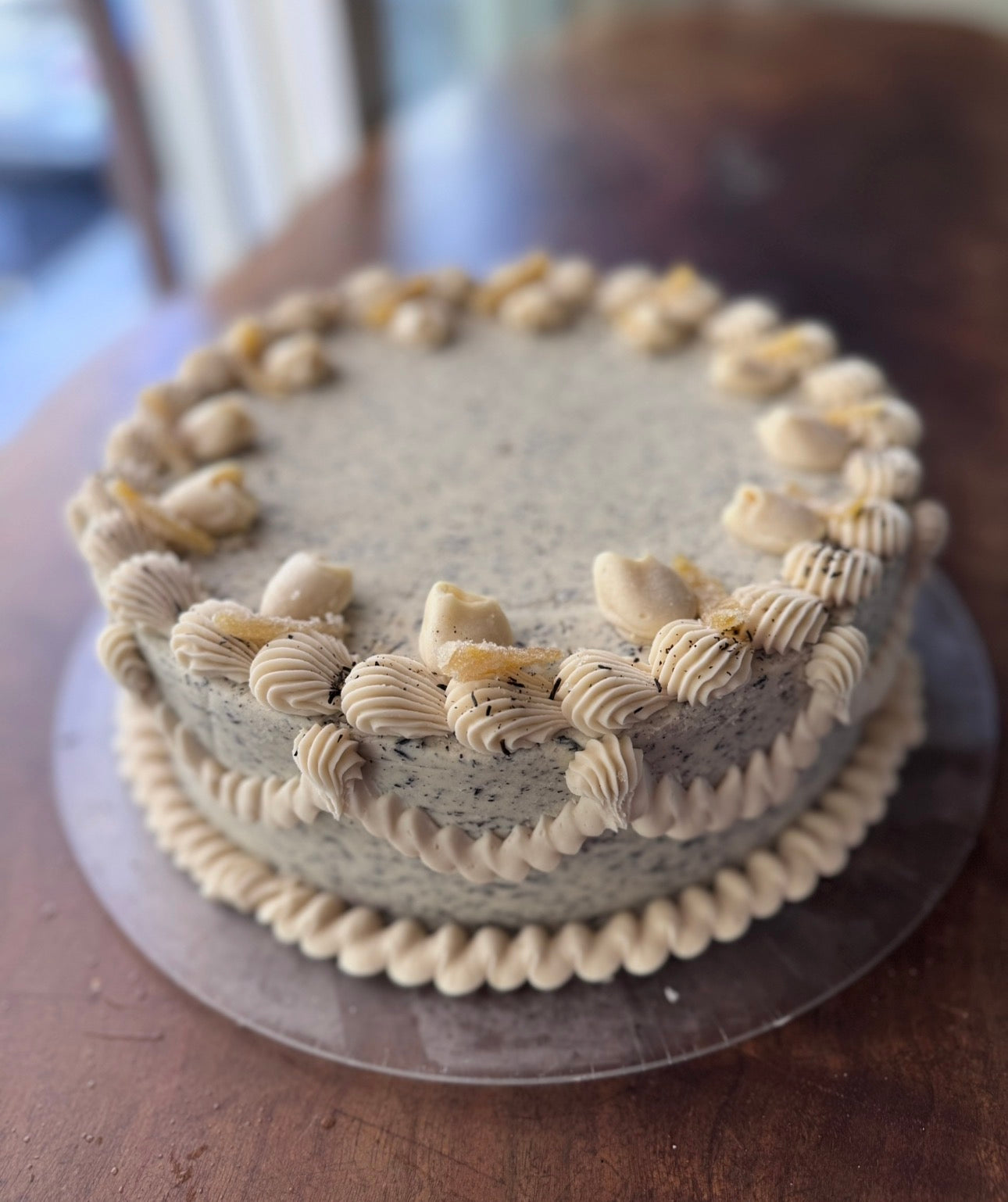 ORGANIC/GLUTEN-FREE/PLANT-RICH ------- EARL GREY CAKE