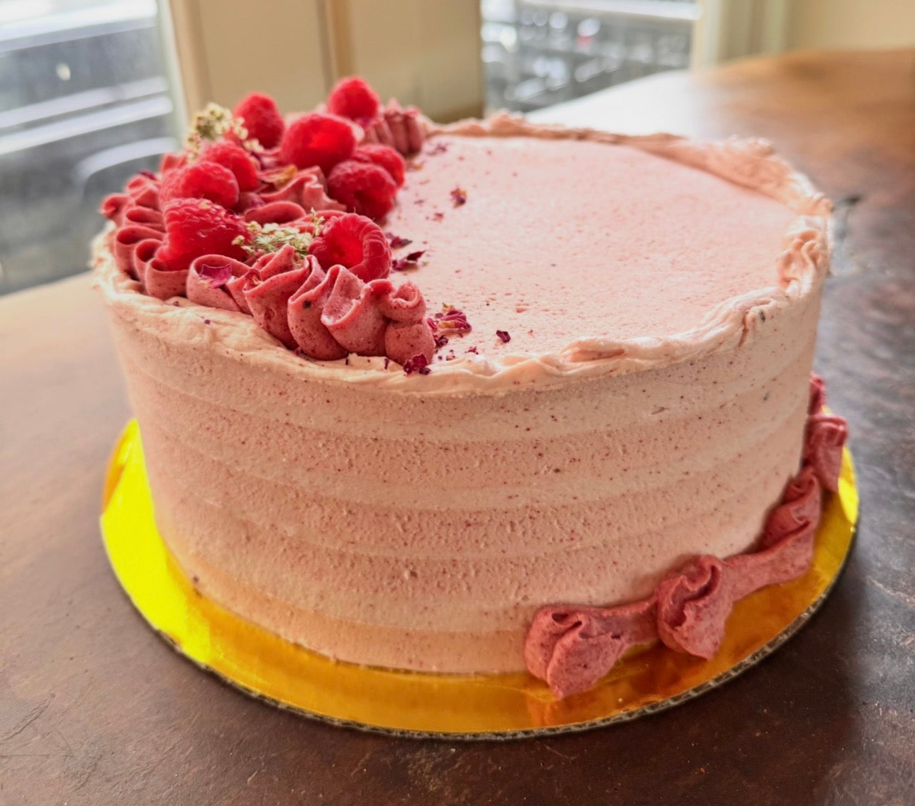 ORGANIC/GLUTEN-FREE/PLANT-RICH ------- VANILLA CAKE