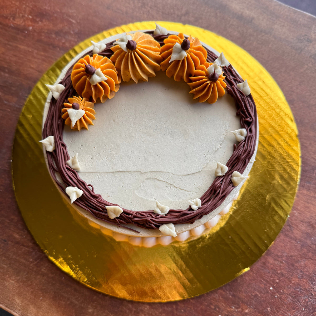ORGANIC THANKSGIVING 2-LAYER CAKE