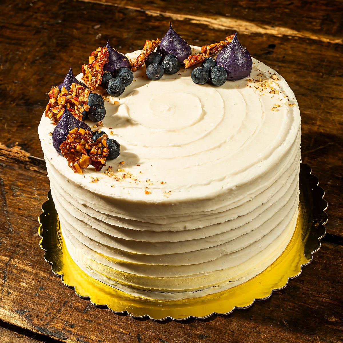 ORGANIC/GLUTEN-FREE/PLANT-RICH ------- VANILLA CAKE
