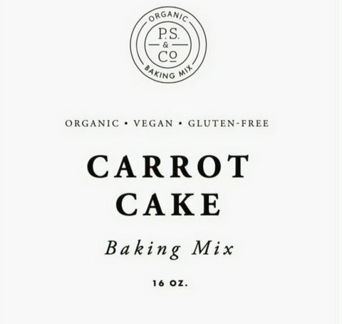 Organic Vegan Gluten-Free Carrot Cupcake Mix