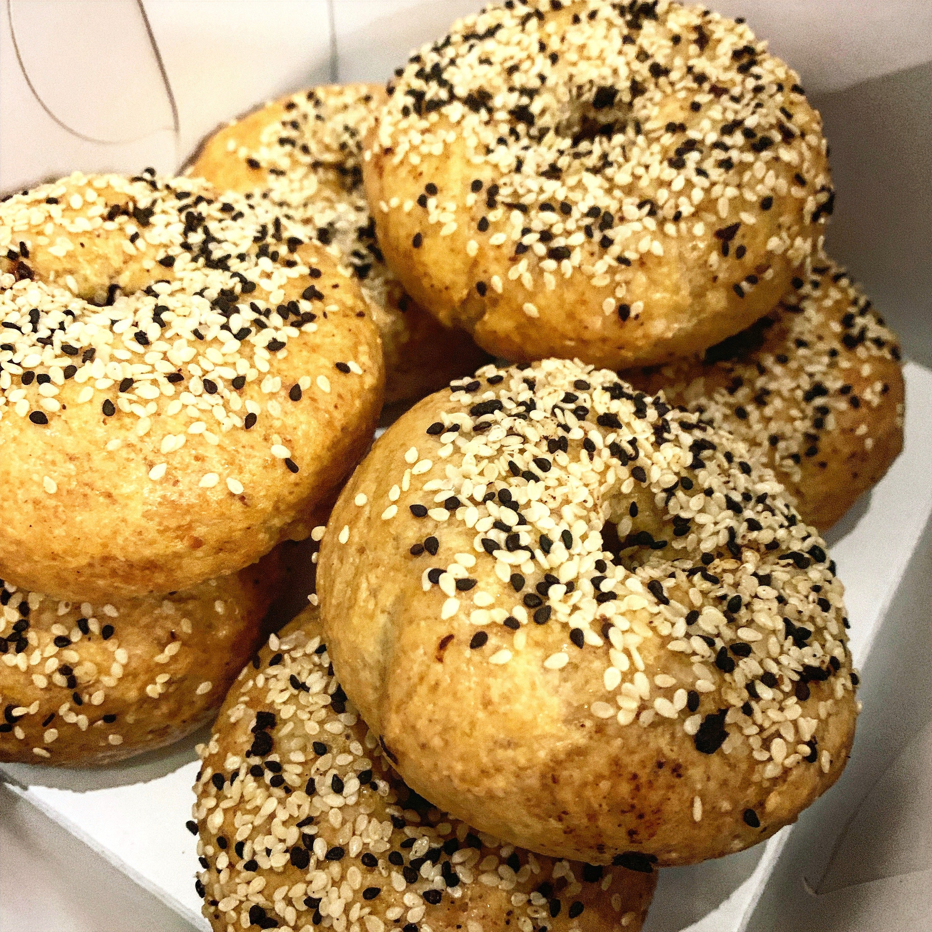 Organic Oat Flax Bagels