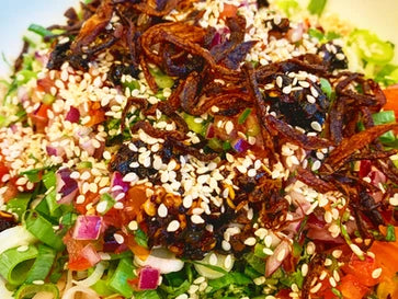 Organic Burmese Noodle Salad for Lunar New Year!
