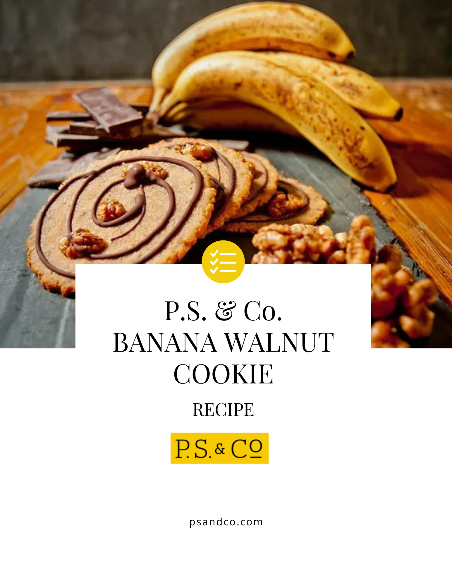 RECIPE: P.S. & Co.'s FAVORITE GRAIN-FREE COOKIES
