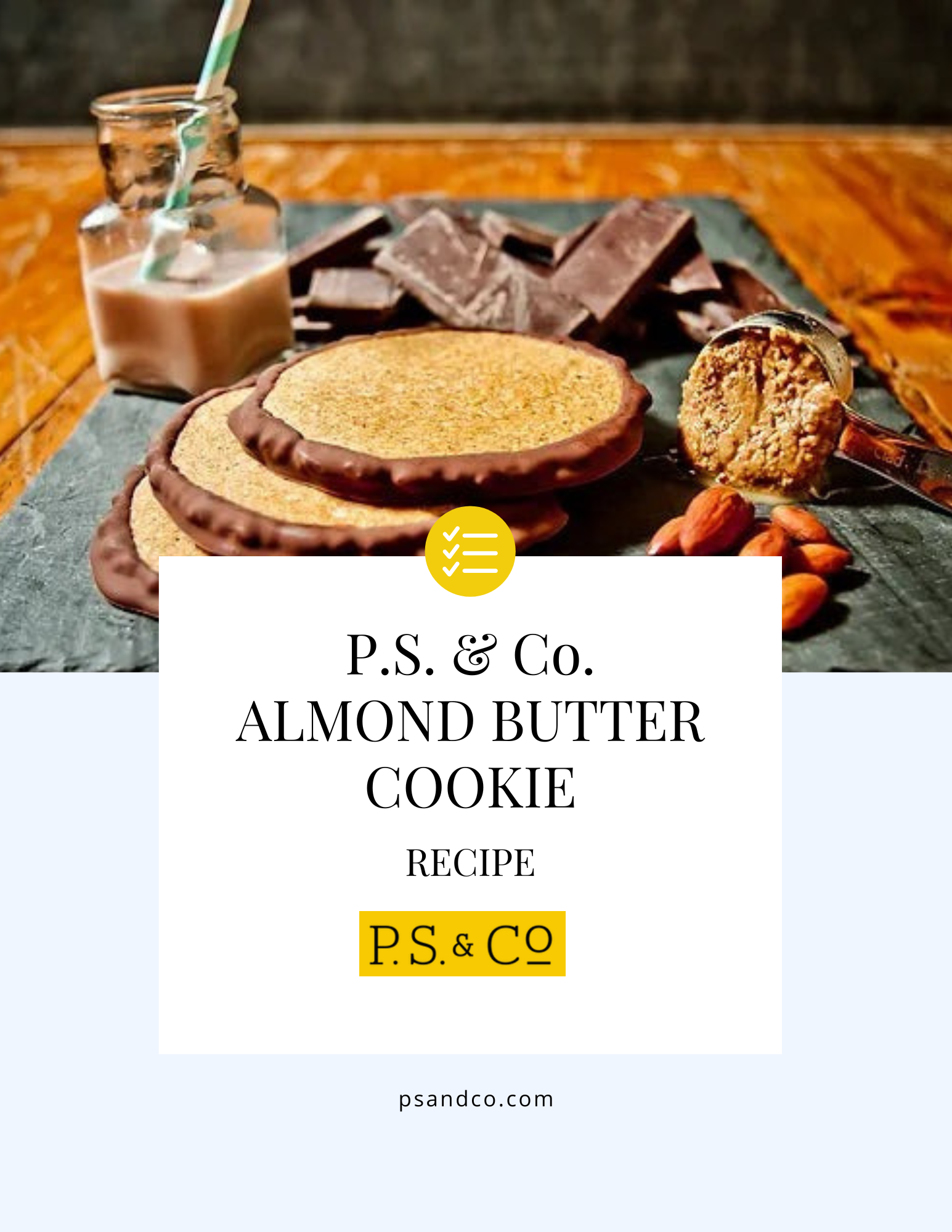 RECIPE: P.S. & Co.'s FAVORITE GRAIN-FREE COOKIES