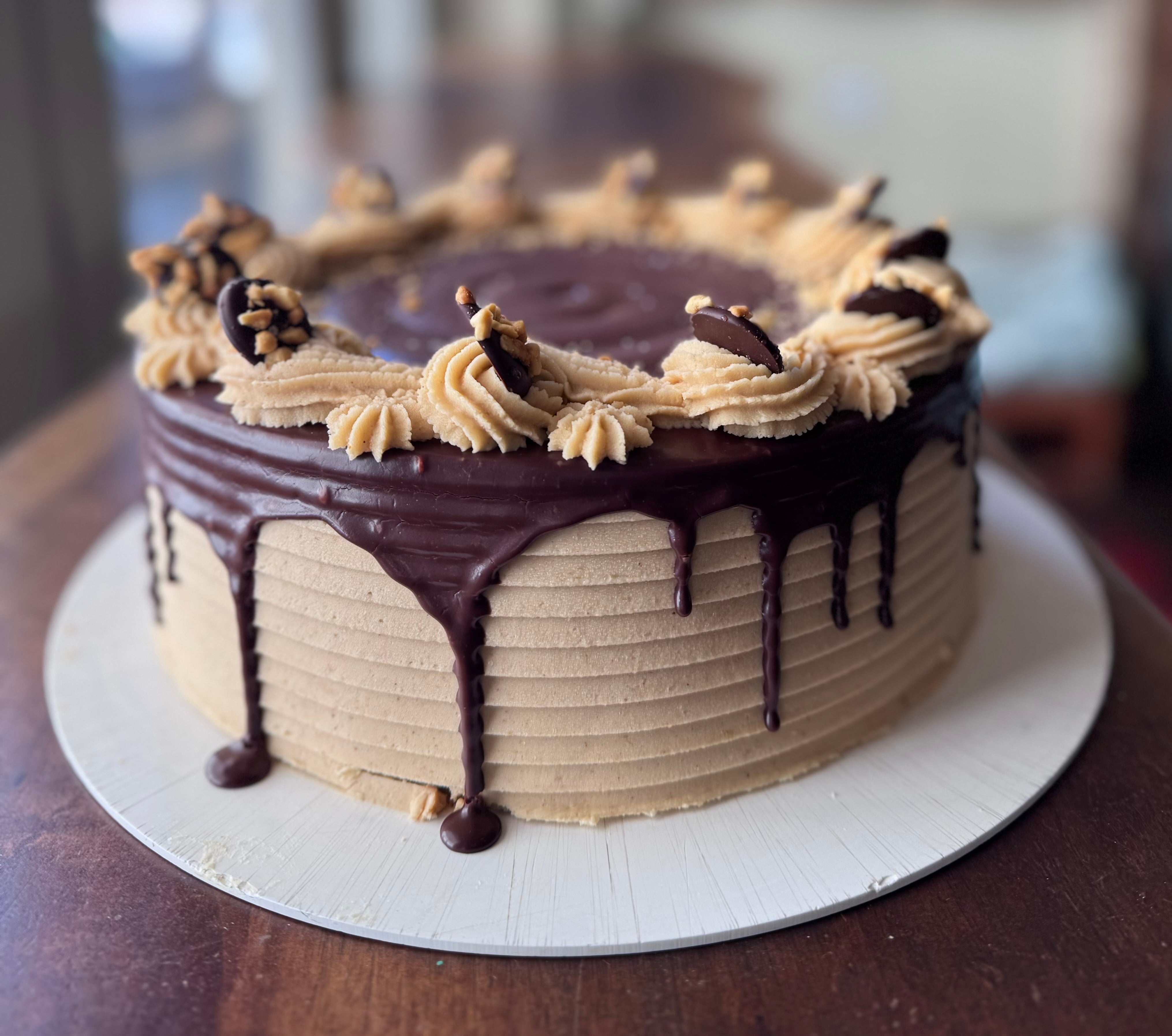 ORGANIC/GLUTEN-FREE/PLANT-RICH ------- CHOCOLATE CAKE