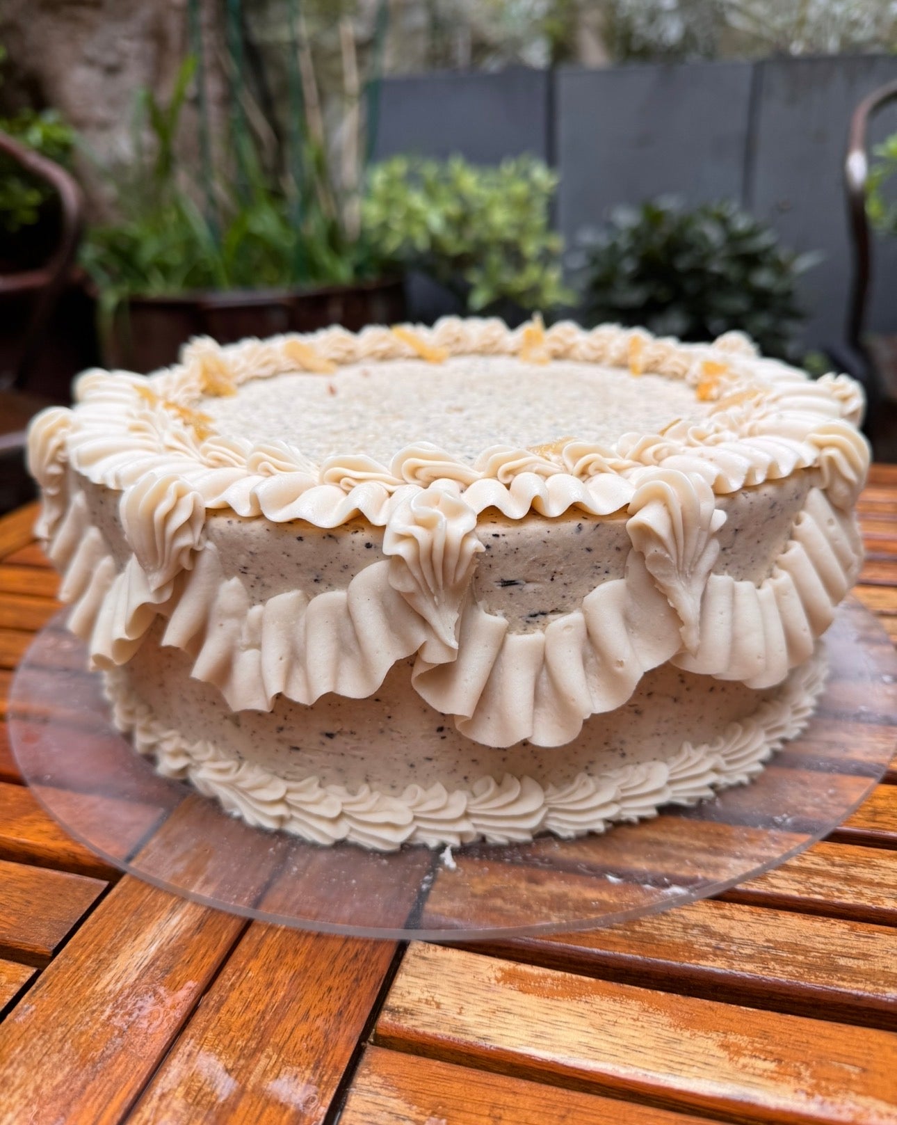 ORGANIC/GLUTEN-FREE/PLANT-RICH ------- EARL GREY CAKE