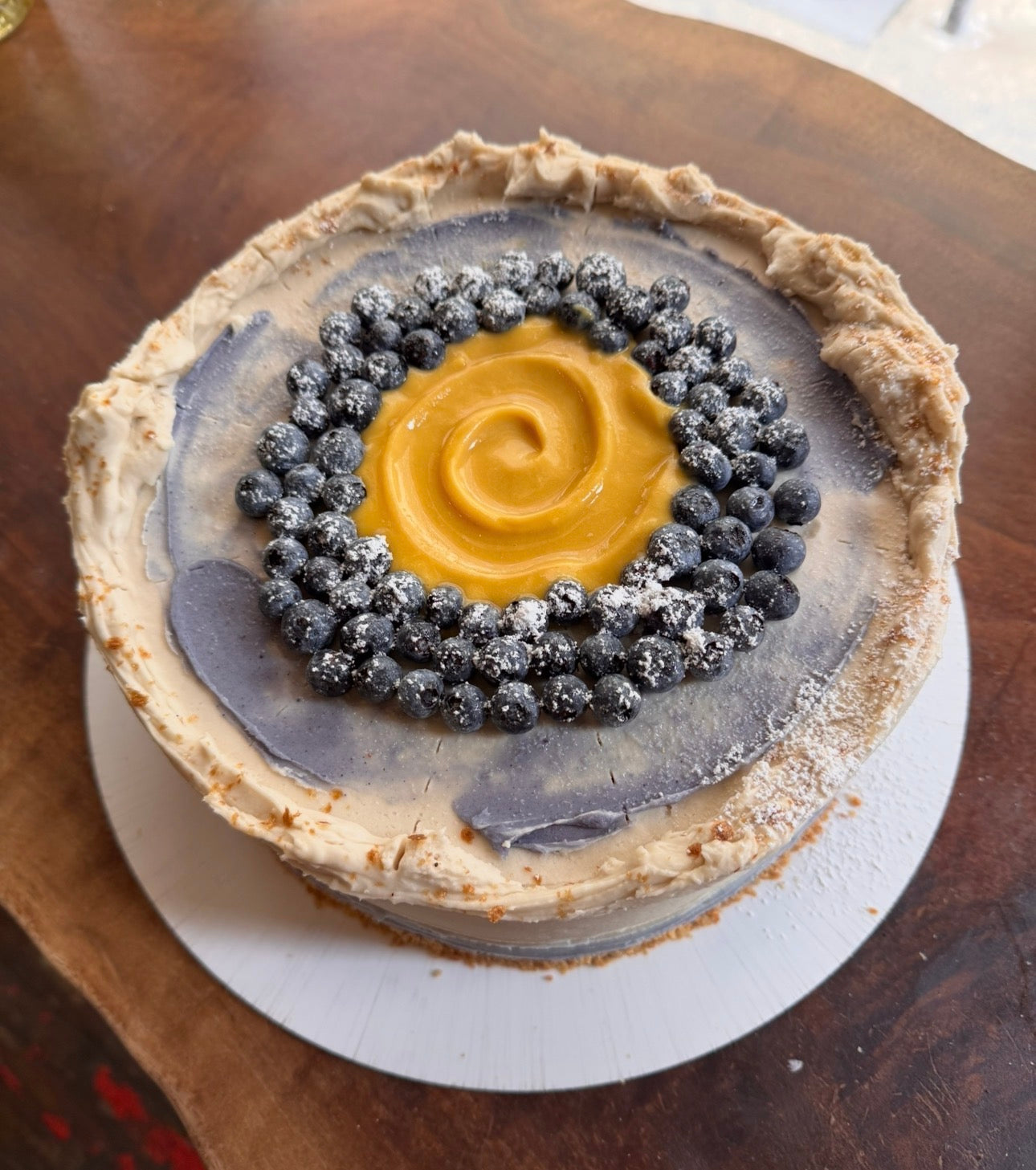 ORGANIC/GLUTEN-FREE/PLANT-RICH ------- VANILLA CAKE