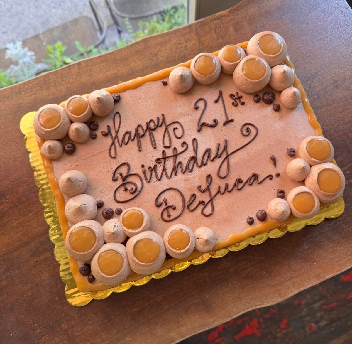 ORGANIC/GLUTEN-FREE/PLANT-RICH ------- TAHINI CHOCOLATE CHIP COOKIE SHEET CAKE