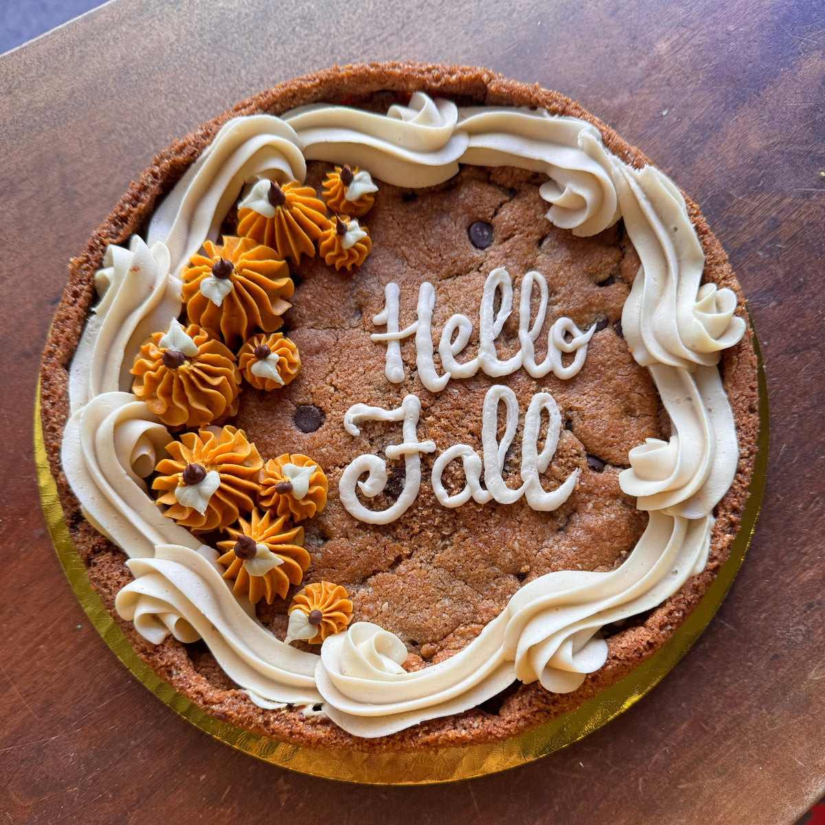 ORGANIC THANKSGIVING COOKIE "CAKE"