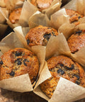 Organic Vegan Gluten-Free Chocolate Chip and Blueberry Muffins