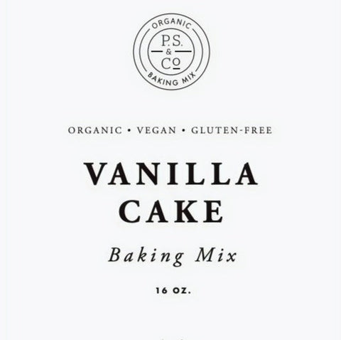 Organic Vegan Gluten-Free Vanilla Cupcake Mix
