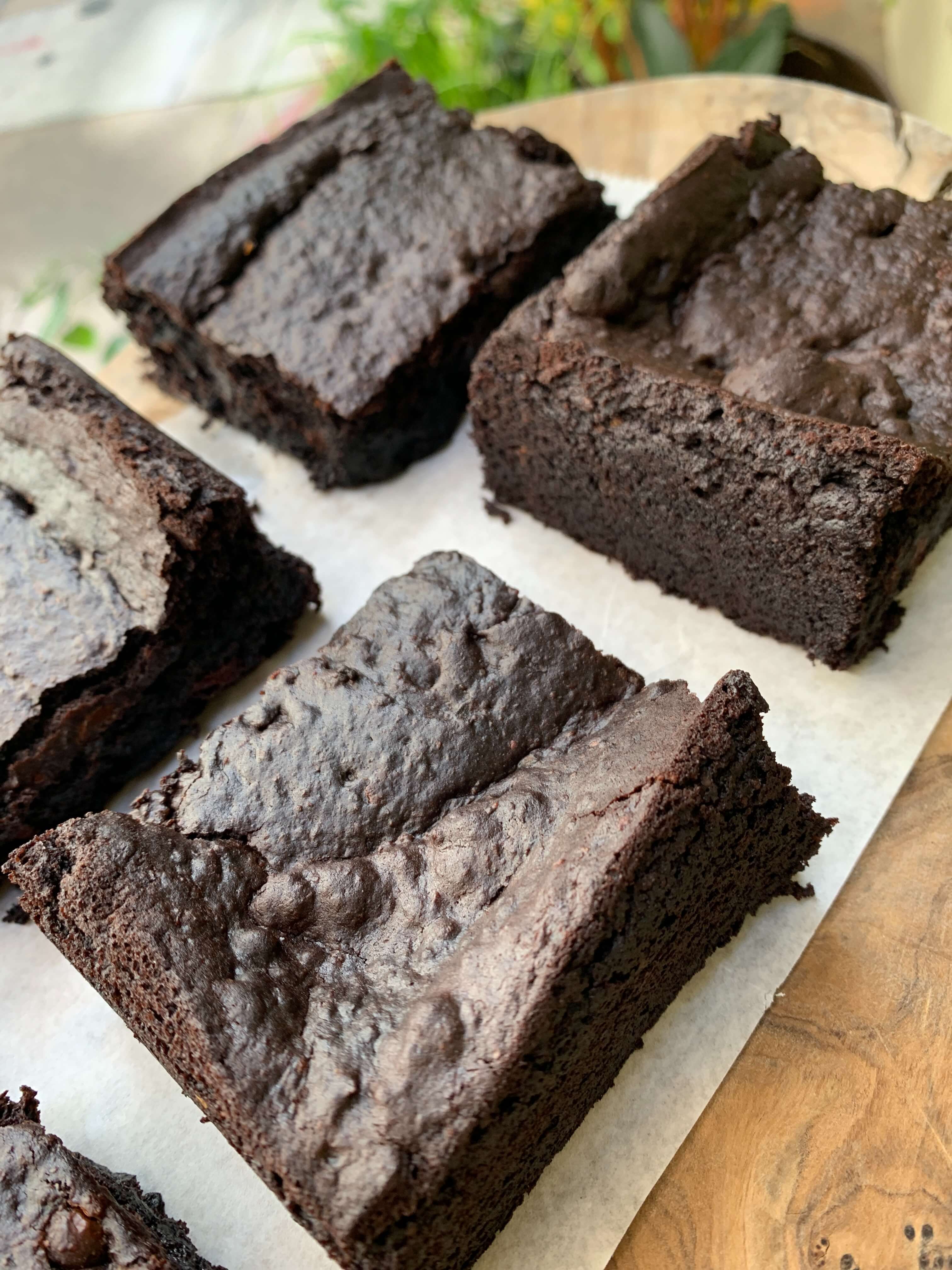 Organic Vegan Gluten-Free Adzuki Bean Brownies